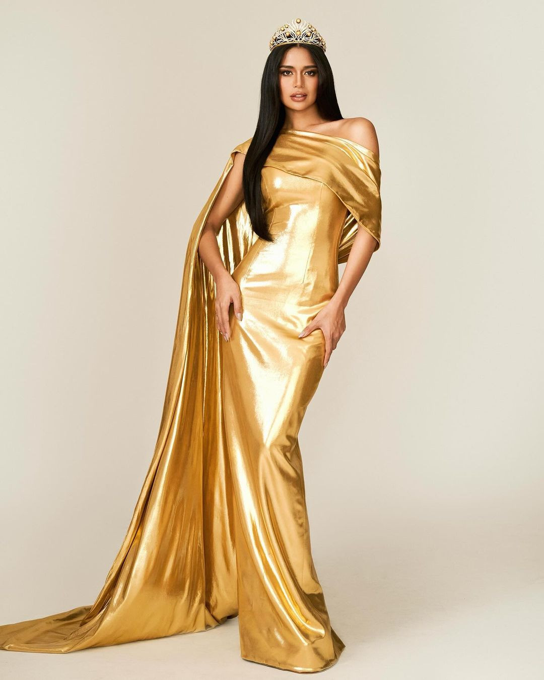 Krishnah được đánh giá là một trong những thí sinh nổi bật nhất cuộc thi Hoa hậu Hoàn vũ Philippines 2023. Khi đó, nhiều diễn đàn sắc đẹp dự đoán cô đăng quang.