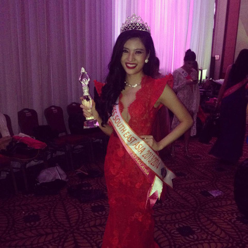 Người đẹp Phan Hoàng Thu (Ảnh từ FB nhân vật). Người đẹp Phan Hoàng Thu (Ảnh từ FB nhân vật)