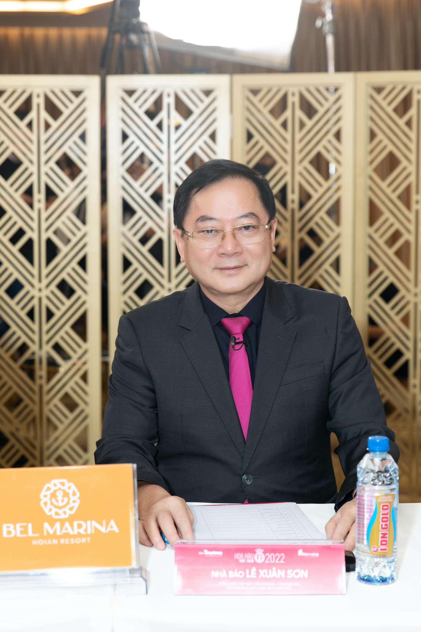 Nhà báo Lê Xuân Sơn - Trưởng Ban Tổ chức, Trưởng Ban Giám khảo.