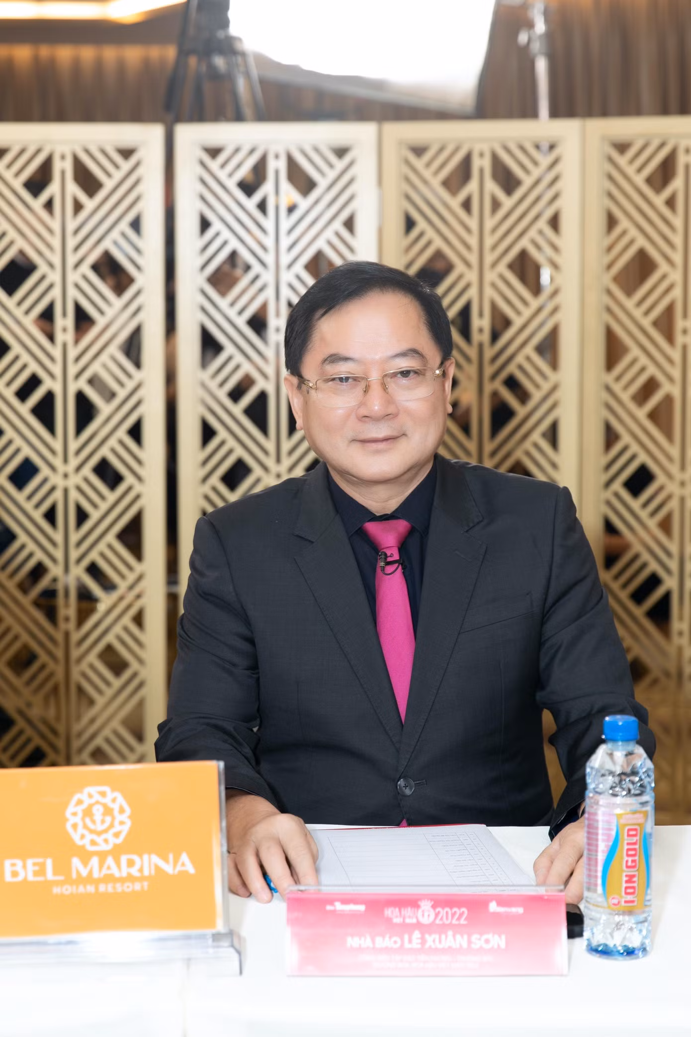 Nhà báo Lê Xuân Sơn - Trưởng Ban Tổ chức, Trưởng Ban Giám khảo.