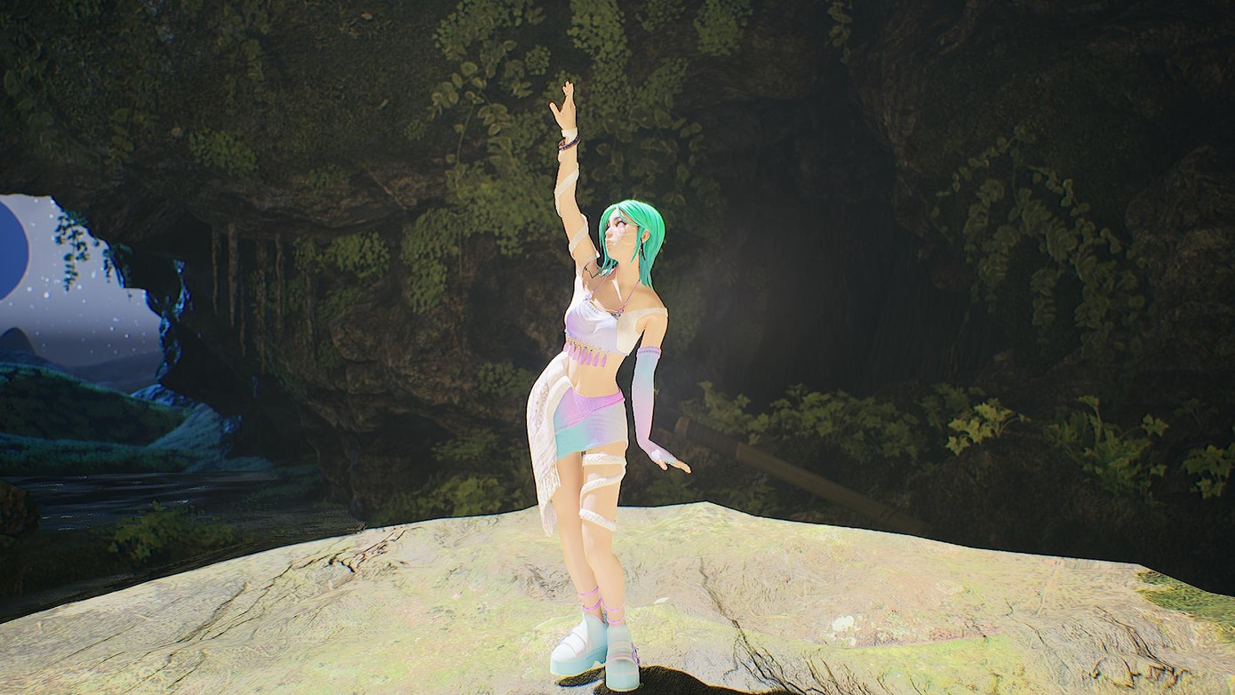 Ca sĩ siêu thực Michau. Ca sĩ siêu thực Michau.