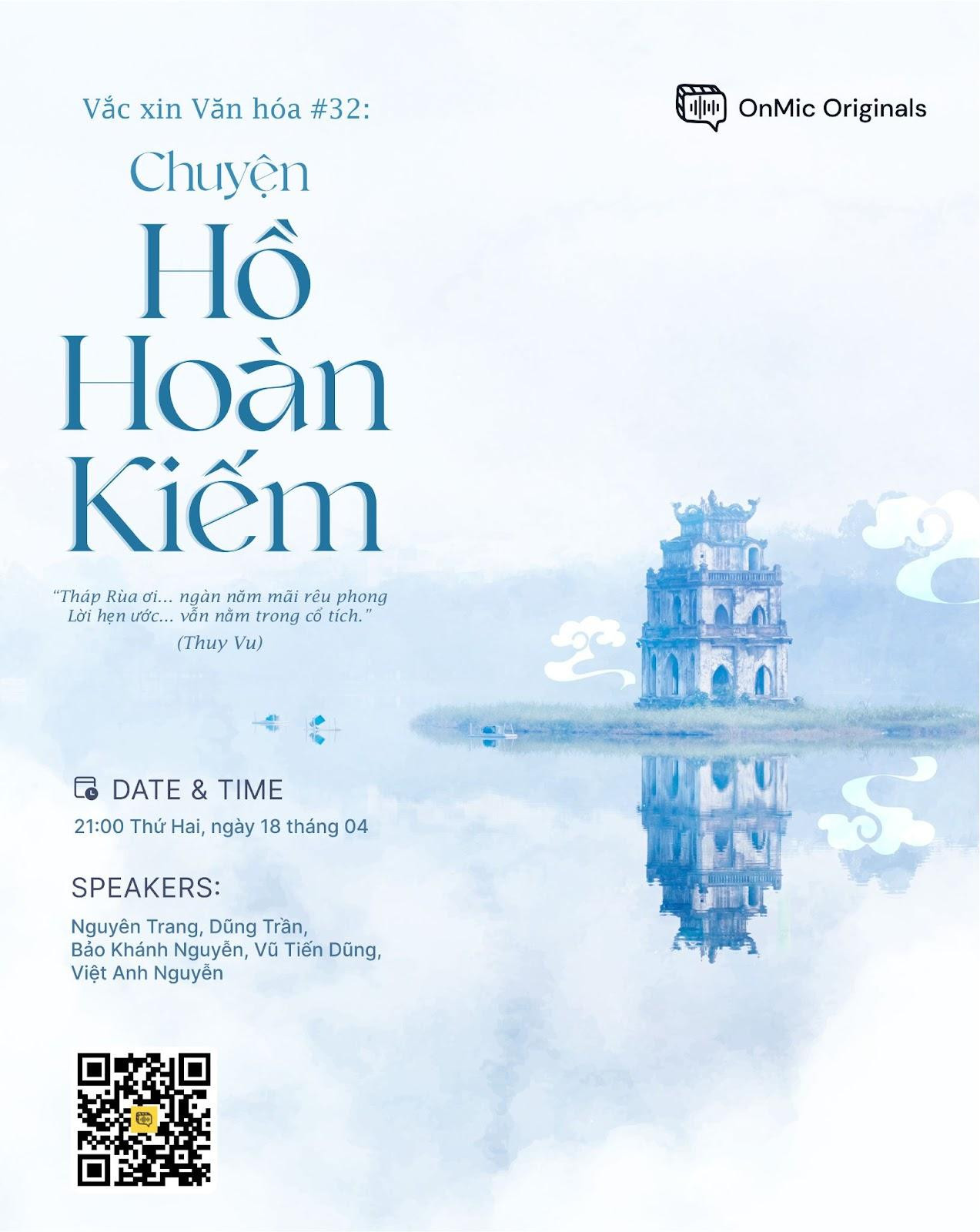 Một poster giới thiệu nội dung đậm chất Việt của dự án 'Vắc xin văn hóa'.