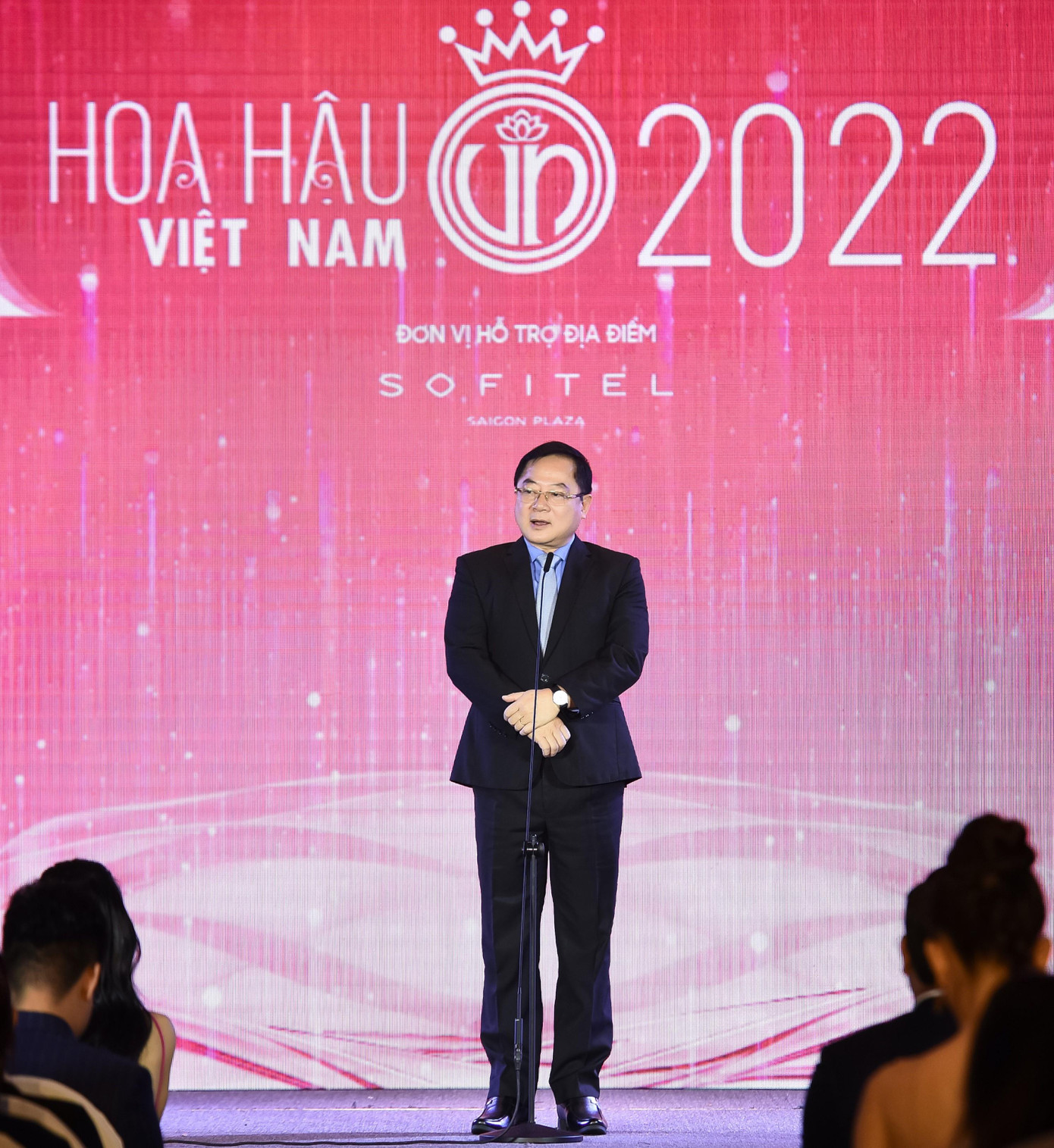 Nhà báo Lê Xuân Sơn - Tổng Biên tập báo Tiền Phong, Trưởng Ban Tổ chức cuộc thi.