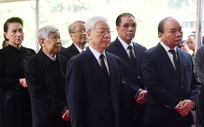 Lễ viếng nguyên Tổng Bí thư Đỗ Mười ảnh 49