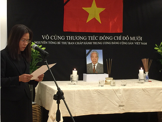 Lễ viếng nguyên Tổng Bí thư Đỗ Mười ảnh 10