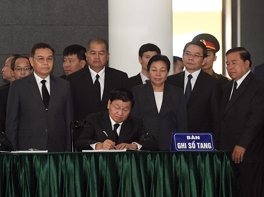 Lễ viếng nguyên Tổng Bí thư Đỗ Mười ảnh 6