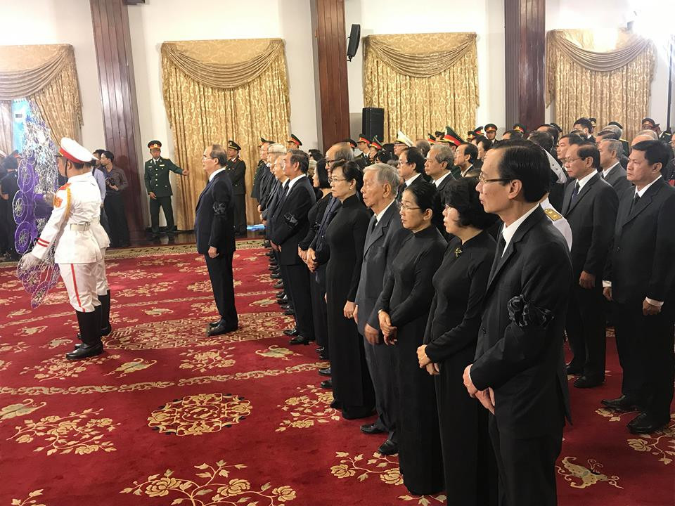 Lễ viếng nguyên Tổng Bí thư Đỗ Mười ảnh 41