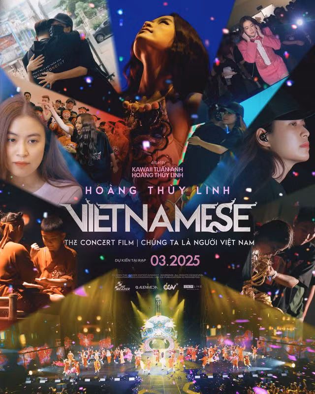Hoàng Thùy Linh sẽ mang Vietnamese Concert ra rạp chiếu toàn quốc.