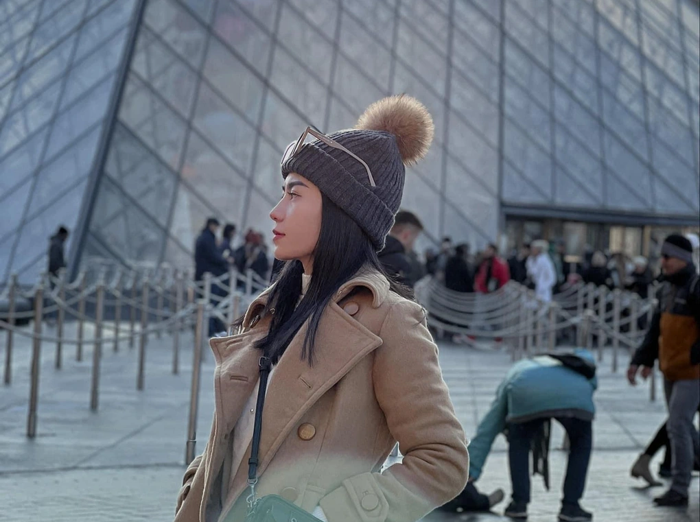 Otani trong một chuyến đi tại Pháp (Ảnh: NVCC). Otani trong một chuyến đi tại Pháp (Ảnh: NVCC).