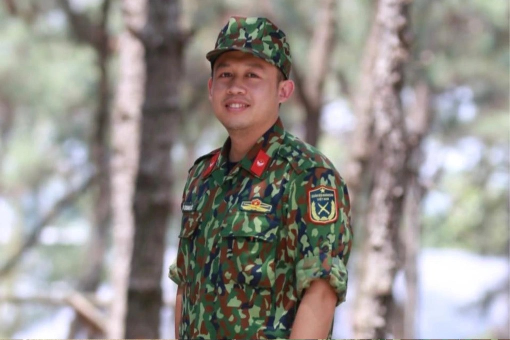 Thầy giáo Nguyễn Quang Đức. Ảnh: NVCC Thầy giáo Nguyễn Quang Đức. Ảnh: NVCC