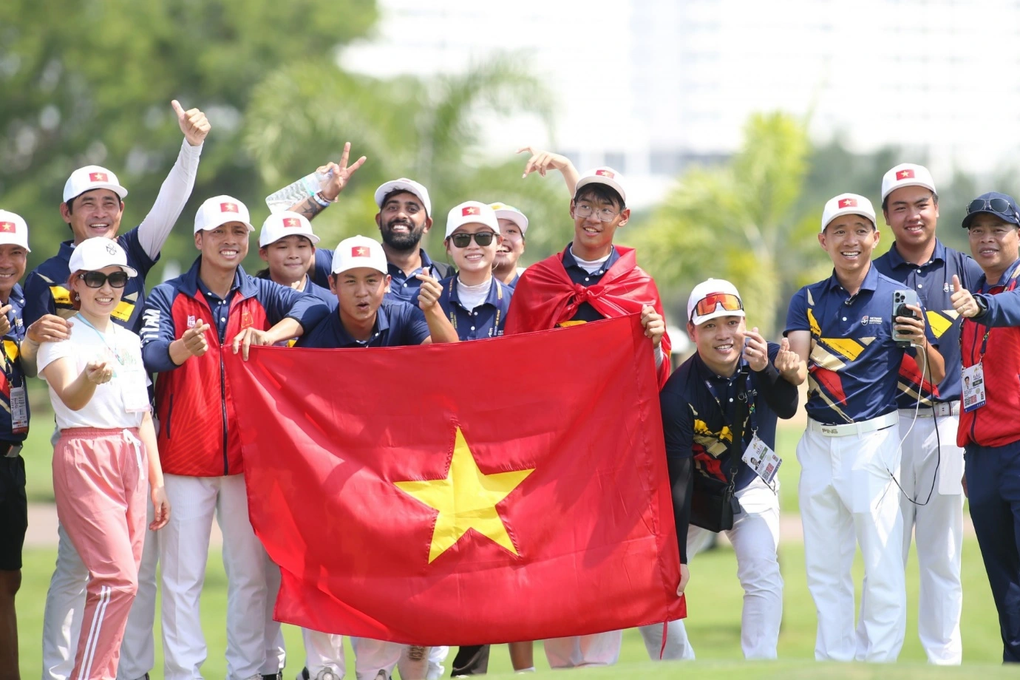 Thành tích ở SEA Games 32 là bước tiến vượt bậc của golf Việt Nam