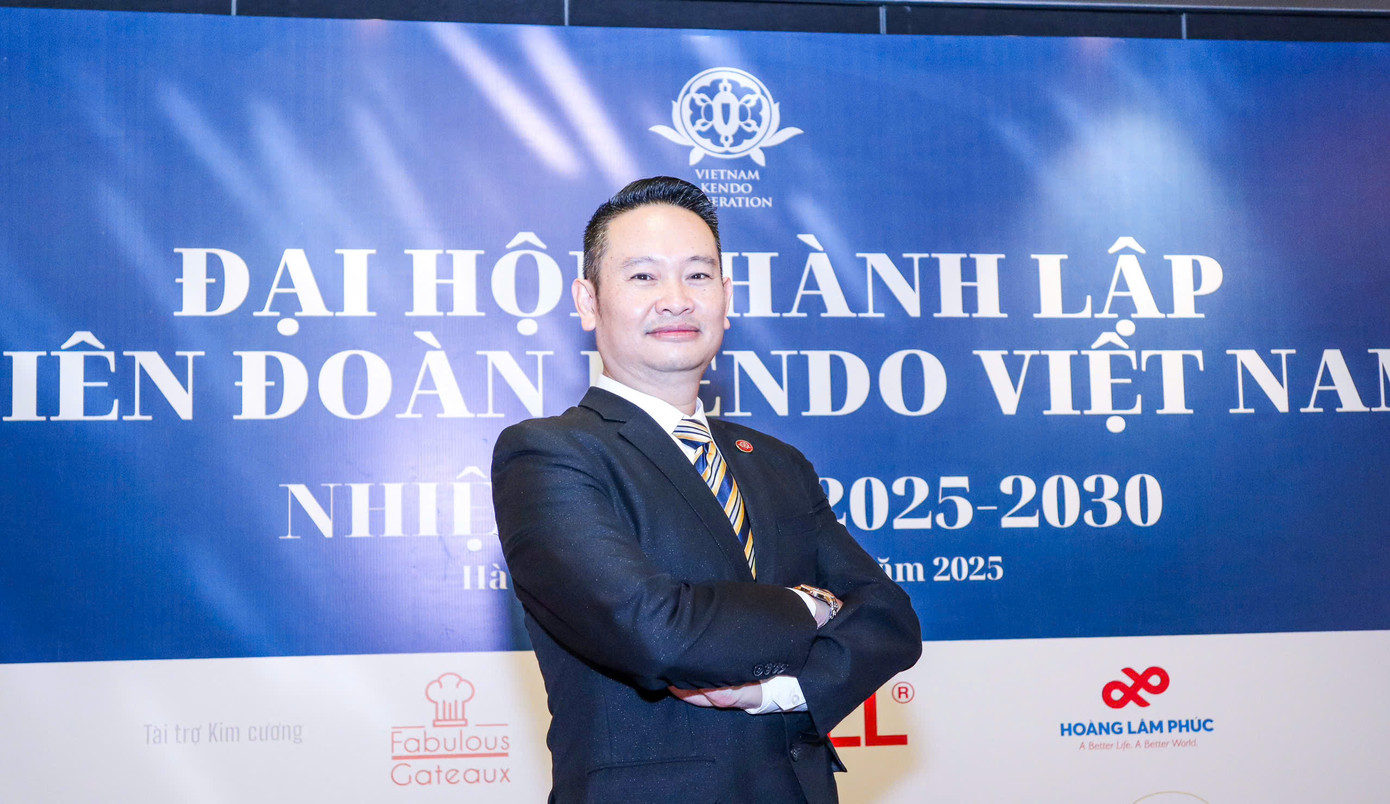 Ông Đỗ Trí Nhân- Chủ tịch Liên đoàn Kendo Việt Nam nhiệm kỳ I