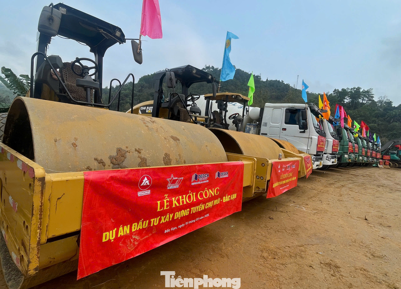 Cao tốc Chợ Mới - Bắc Kạn dài khoảng gần 29km sẽ cơ bản hoàn thành trong năm 2026. Ảnh: Lộc Liên.