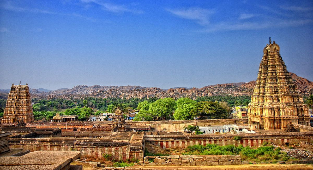 Vụ hiếp dâm du khách gây rúng động xảy ra gần Hampi - ngôi làng cổ tại Ấn Độ được UNESCO công nhận là di sản thế giới. Ảnh: Wikipedia.
