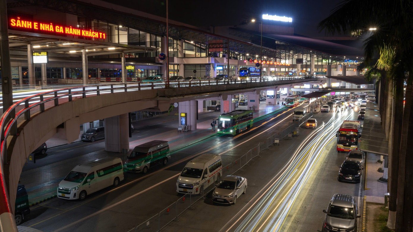 Từ 20h30 - 21h30 ngày 22/3, sân bay Nội Bài tắt điện một số khu vực hưởng ứng Giờ Trái đất. Ảnh: NIA. Từ 20h30 - 21h30 ngày 22/3, sân bay Nội Bài tắt điện một số khu vực hưởng ứng Giờ Trái đất. Ảnh: NIA.