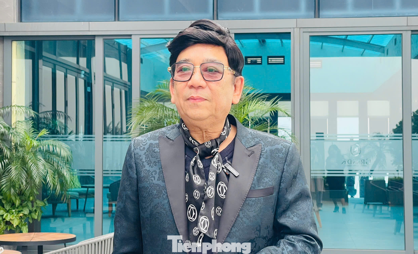 Ông Nguyễn Trường Sơn - Chủ tịch Hiệp hội quảng cáo Việt Nam. Ảnh: Lộc Liên.