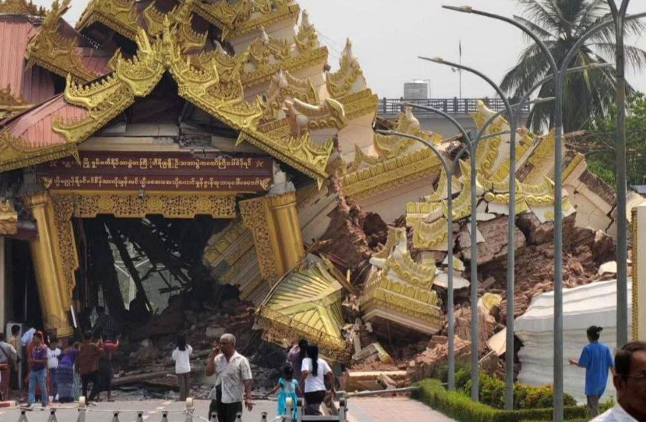 Trận động đất tại Myanmar tác động đến việc đặt vé máy bay trước cho tháng 4 và tháng 5 - mùa du lịch quan trọng ở Thái Lan và các nước khu vực Đông Nam Á. Ảnh: MRTV.