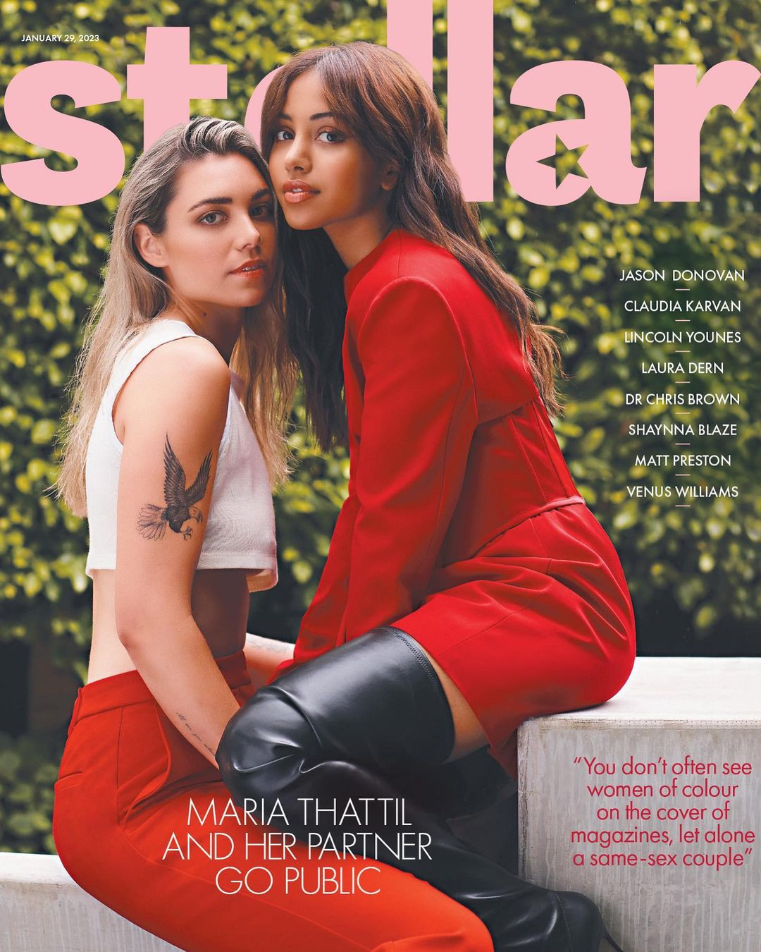 Hoa hậu Maria Thattil và bạn gái.