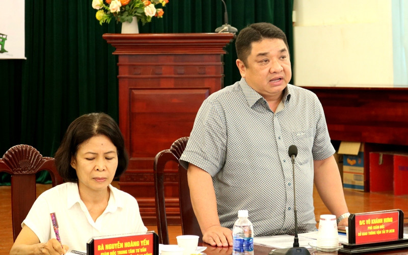 Phó giám đốc Sở GTVT TPHCM Võ Khánh Hưng