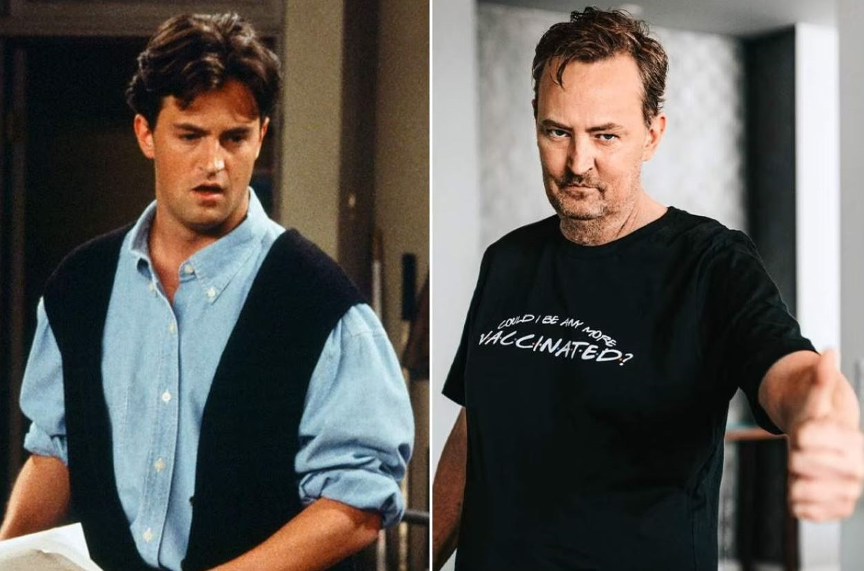 Matthew Perry luôn phải vật lộn với chất gây nghiện, rượu, thuốc giảm đau.