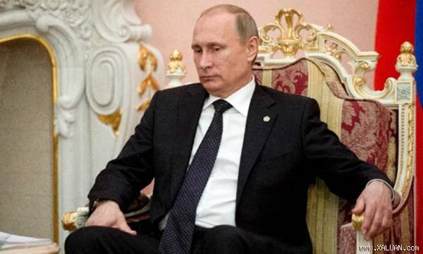 Tổng thống Nga Vladimir Putin .