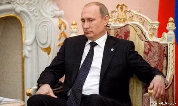 Tổng thống Nga Vladimir Putin .