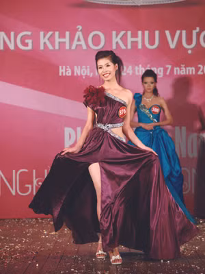 Đỗ Thị Hương SBD 876 . Ảnh: Thanh Long Đỗ Thị Hương SBD 876