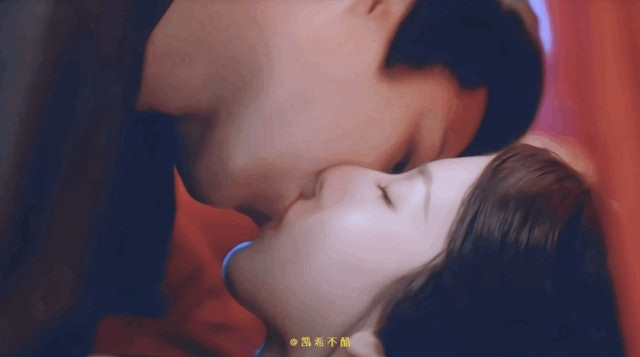 Cảnh động phòng không thành của cặp đôi chính trong Khom lưng.