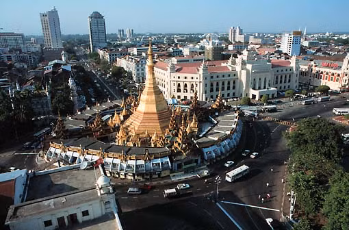 Thủ đô Yangon Myanmar. Ảnh: Myanmar Guardian