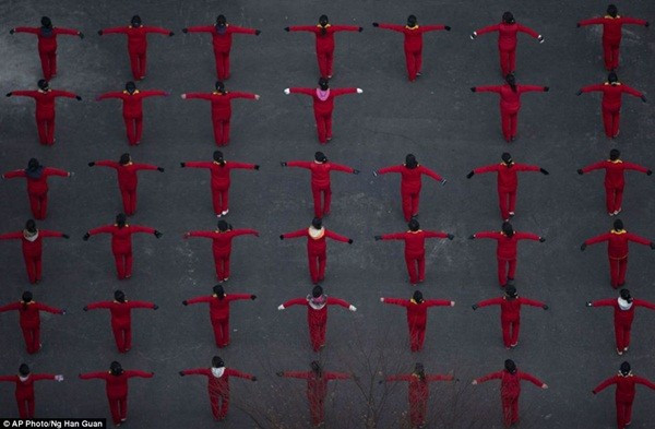 Màn đồng diễn tại thủ đô Bình Nhưỡng