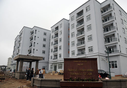 Quận Bắc Từ Liêm dùng nhà tái định cư làm trụ sở tạm ảnh 10