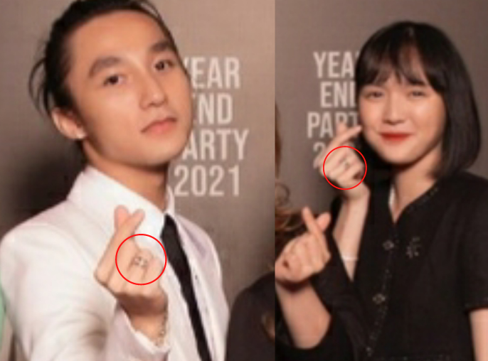 Từ chiếc nhẫn đôi trên ngón áp út... Từ chiếc nhẫn đôi trên ngón áp út...