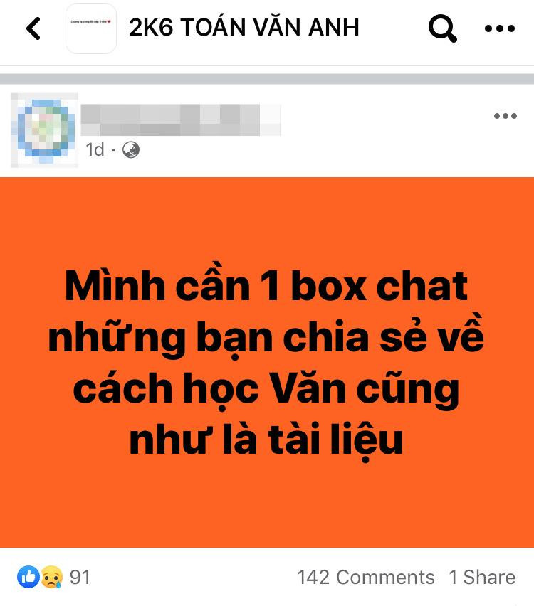 Trong các group học tập, các teen 2K6 tích cực tìm kiếm bạn &quot;đồng môn&quot;.
