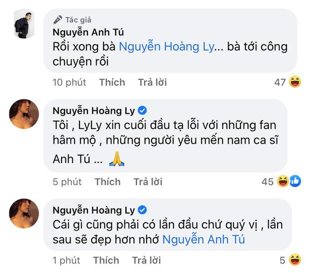 Lyly công khai "nhận lỗi" sau khi cắt tóc cho Anh Tú. Lyly công khai "nhận lỗi" sau khi cắt tóc cho Anh Tú.