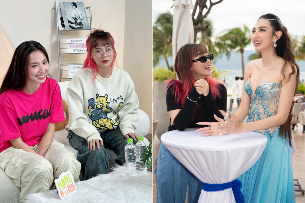 MisThy từng nhiều lần xuất hiện trong các vlog của Thùy Tiên và ngược lại, Thùy Tiên cũng tham gia thực hiện các content của MisThy. MisThy từng nhiều lần xuất hiện trong các vlog của Thùy Tiên và ngược lại, Thùy Tiên cũng tham gia thực hiện các content của MisThy.