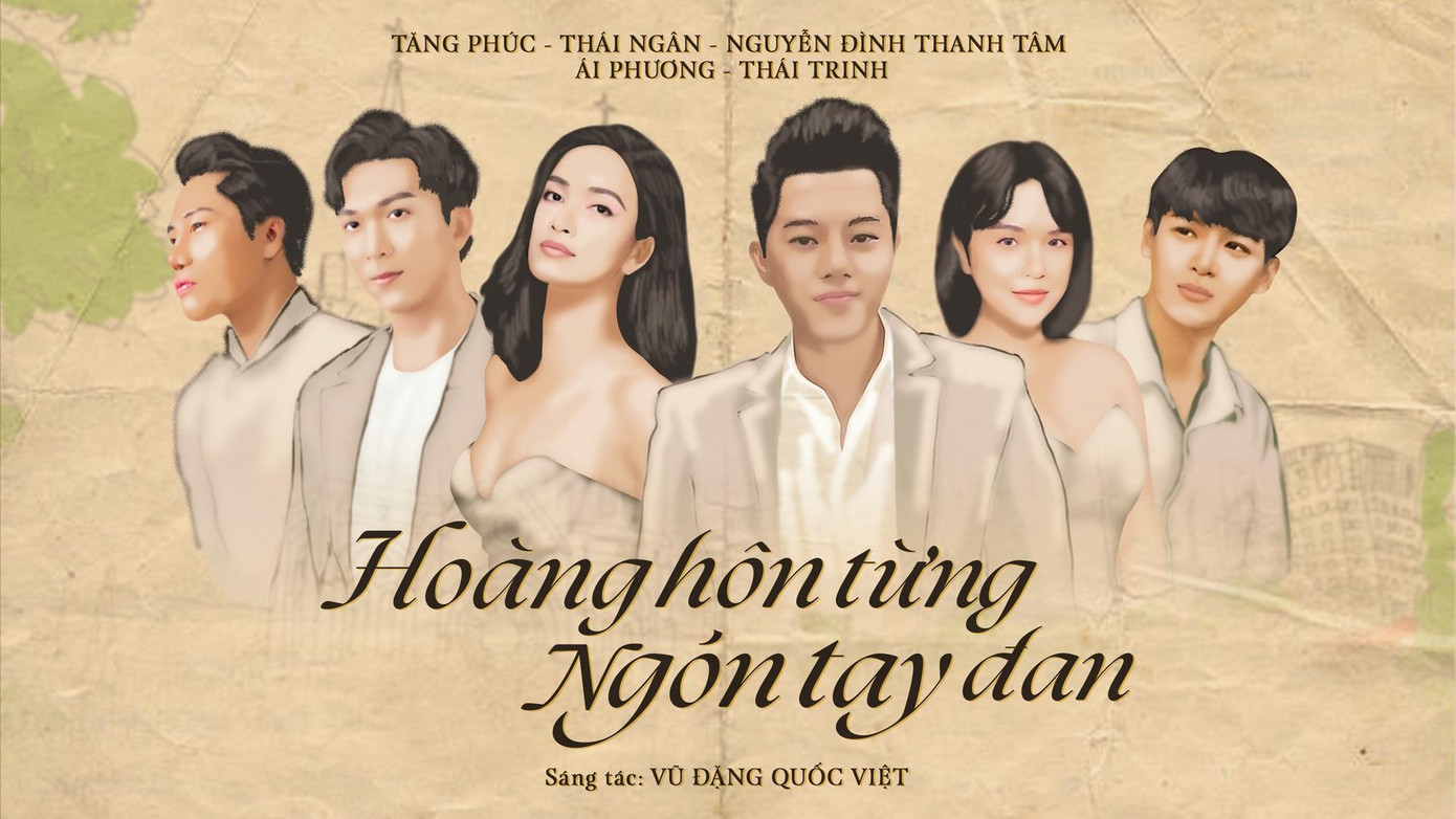 Hoàng Hôn Từng Ngón Tay Đan là album gồm những bản tình ca nồng nàn qua sự thể hiện của các ca sĩ trẻ nổi bật: Tăng Phúc, Thái Trinh, Thái Ngân, Ái Phương và Nguyễn Đình Thanh Tâm.