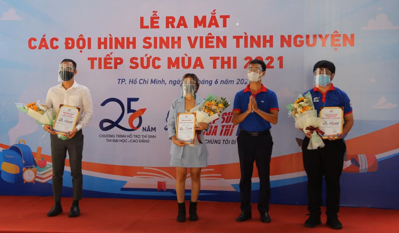 Ảnh: Fanpage Tiếp sức mùa thi - TP.HCM