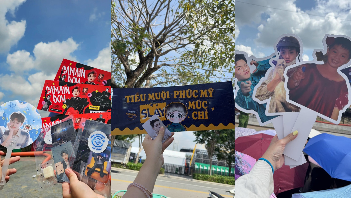 Khán giả nô nức check-in, khoe quà "xinh iu" từ FC của dàn Anh Trai.