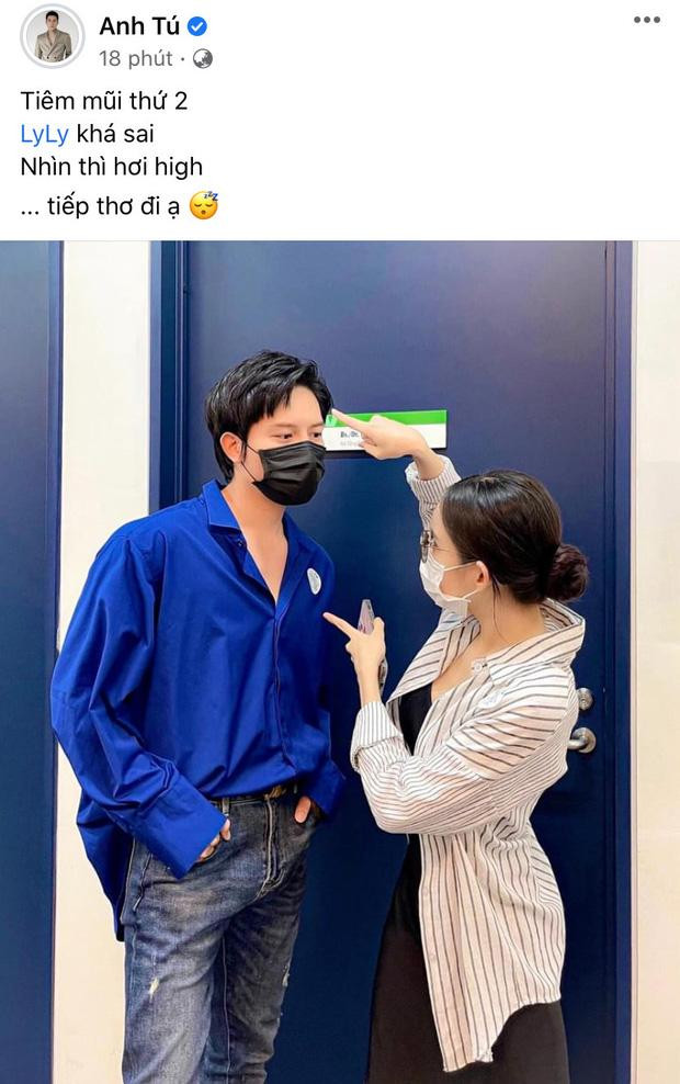 Có qua có lại mới toại lòng nhau, Lyly đã công khai thả thính thì Anh Tú còn ngại gì mà không &quot;tiếp chiêu&quot;.