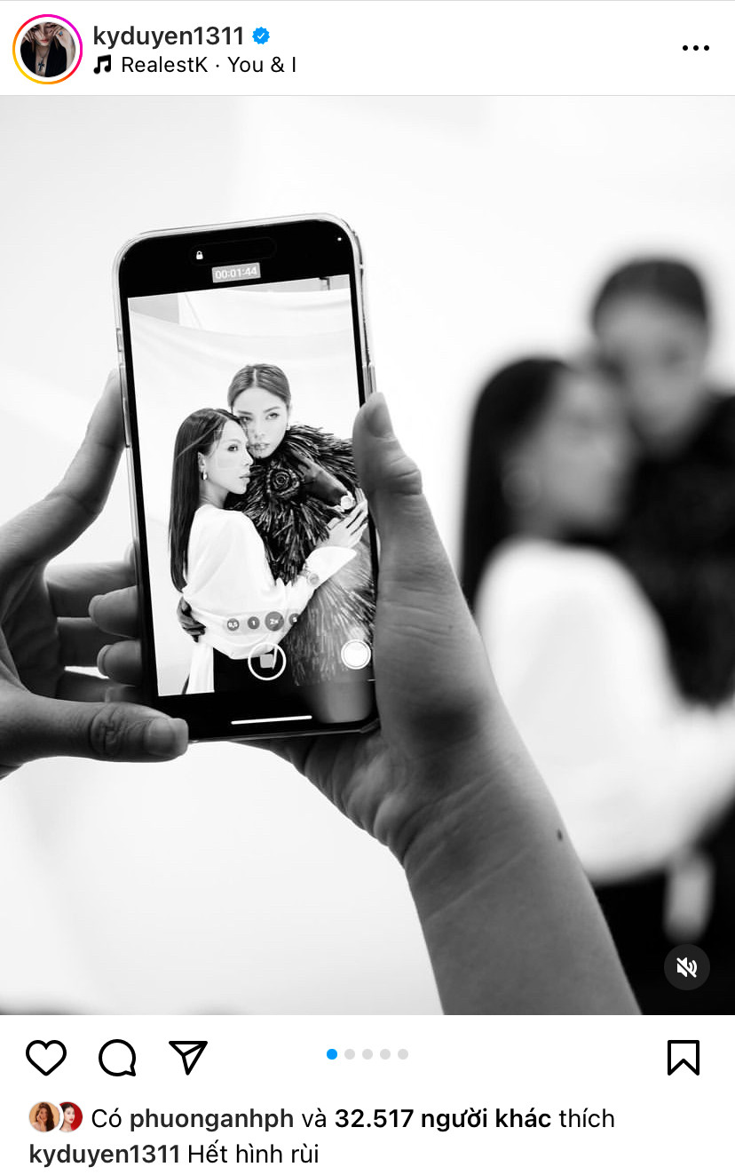 Động thái mới nhất của Kỳ Duyên trên Instagram khiến netizen tin rằng, mối quan hệ thân thiết của cả hai đã kết thúc.