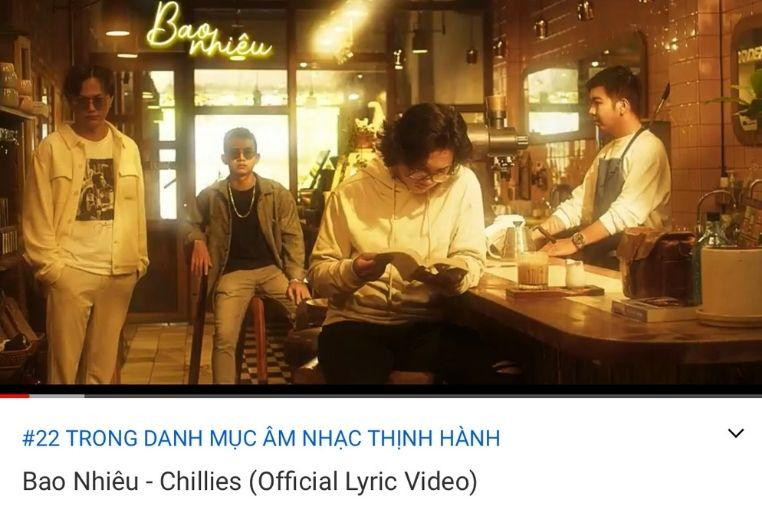 Ms.May và Bao Nhiêu đều góp mặt vào Top Music Trending trên YouTube.