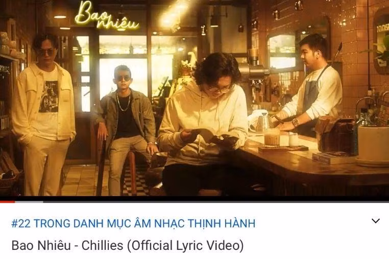 Ms.May và Bao Nhiêu đều góp mặt vào Top Music Trending trên YouTube.