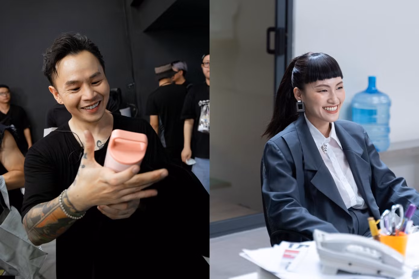 Binz và Nguyên Hà đều là những người "hướng nội nhưng quậy ngầm" trong mắt khán giả.