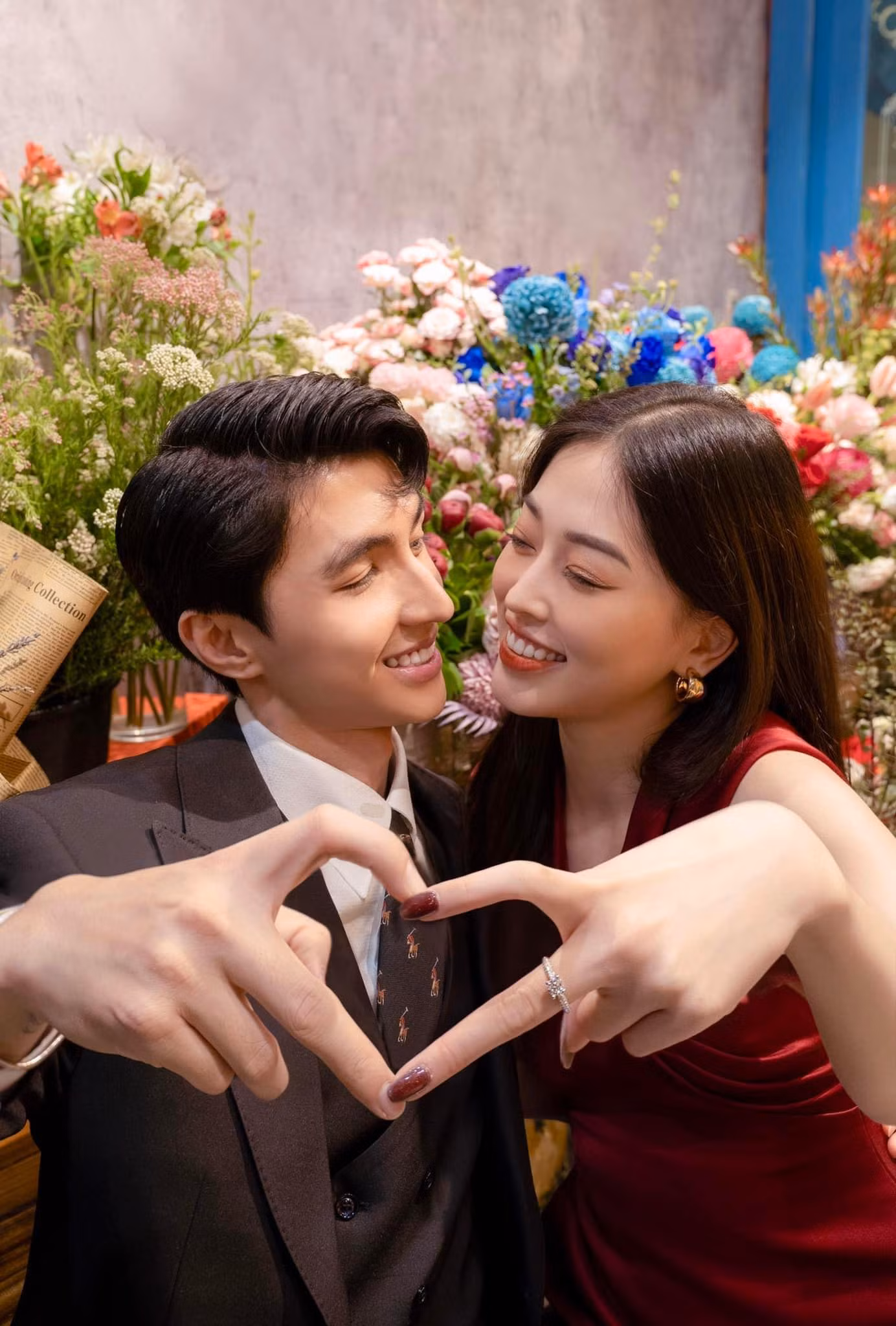 Cận kề Valentine, Phương Nga - Bình An "gây sốt" bởi khoảnh khắc cầu hôn ngọt ngào.