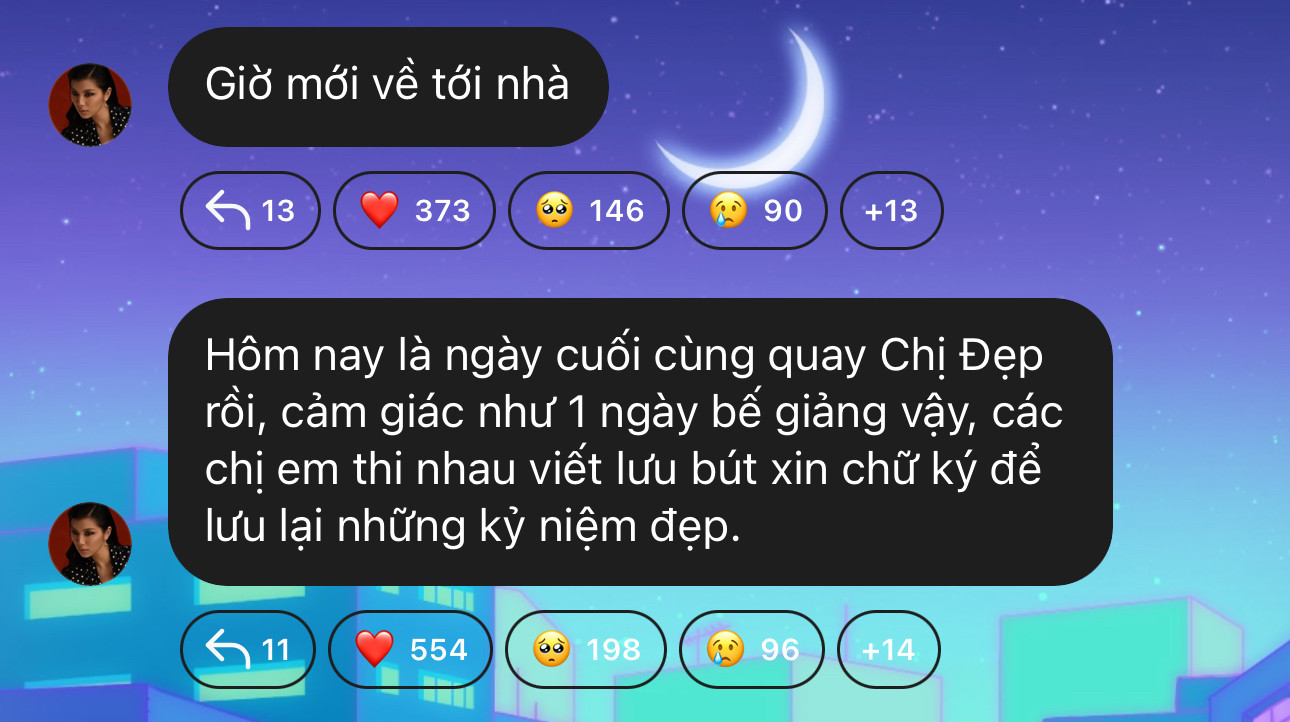 "Bé Liên" Đồng Ánh Quỳnh ví von ngày quay cuối cùng giống như ngày lễ bế giảng. "Bé Liên" Đồng Ánh Quỳnh ví von ngày quay cuối cùng giống như ngày lễ bế giảng.