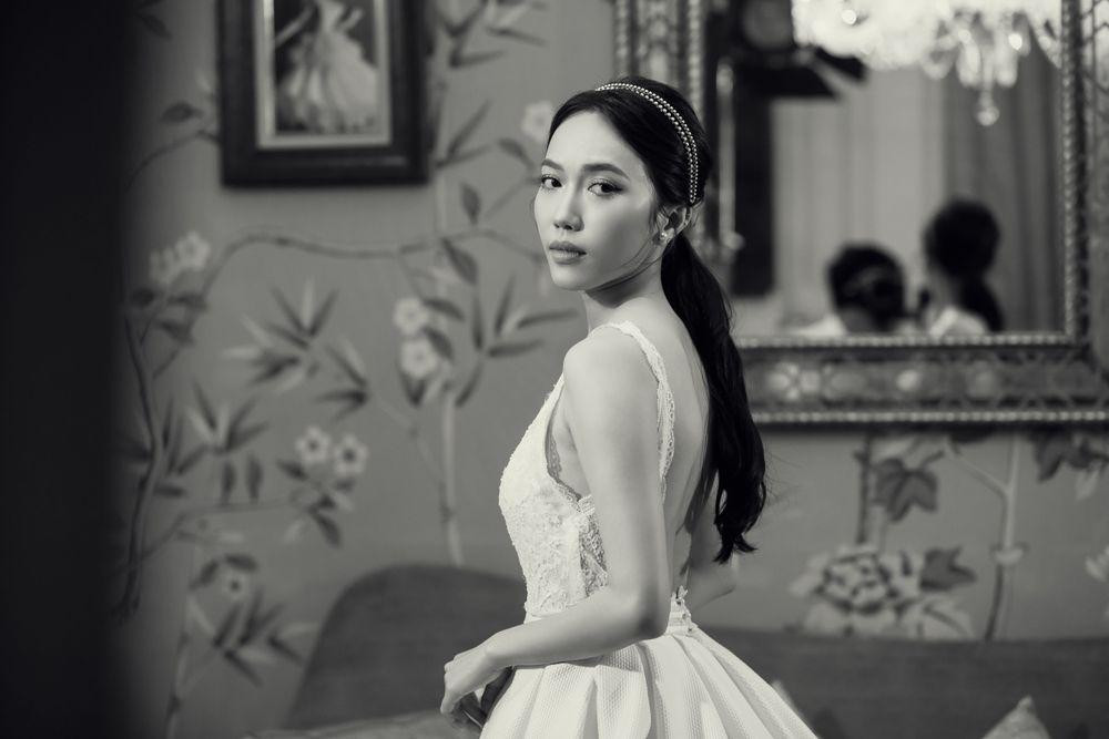 Diệu Nhi nền nã, nhẹ nhàng trong concept hình trắng đen cổ điển.