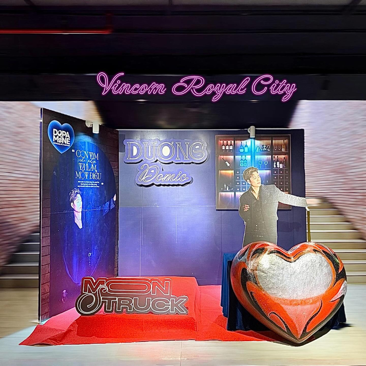 Dự án của DOPAMINE (FC Dương Domic) mang đến không gian đậm chất nightlife. Dự án của DOPAMINE (FC Dương Domic) mang đến không gian đậm chất nightlife.