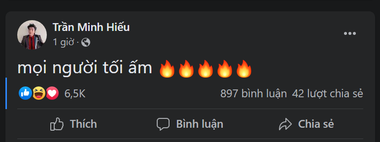 Dòng trạng thái đầy ẩn ý của HIEUTHUHAI giữa tâm điểm tin đồn hẹn hò bùng nổ.