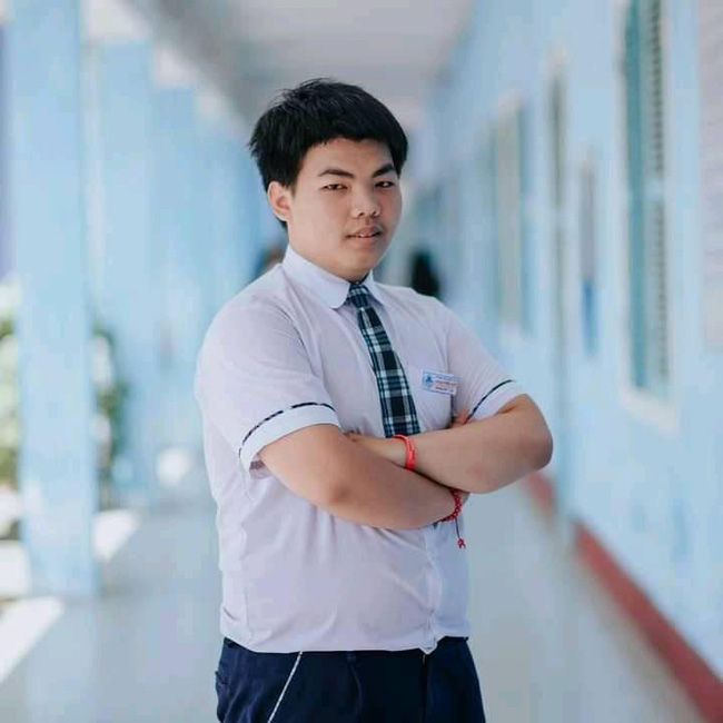 Lê Quang Huy sẽ theo học tại khoa Báo chí của trường Đại học Khoa học Xã hội và Nhân văn. Ảnh: FBNV