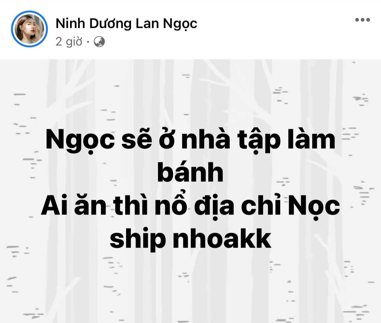 Dù phải tạm dừng ghi hình Running Man Việt Nam, thế nhưng fan khá yên tâm khi cô nàng vẫn vô cùng vui vẻ tập tành &quot;nữ công gia chánh&quot;.